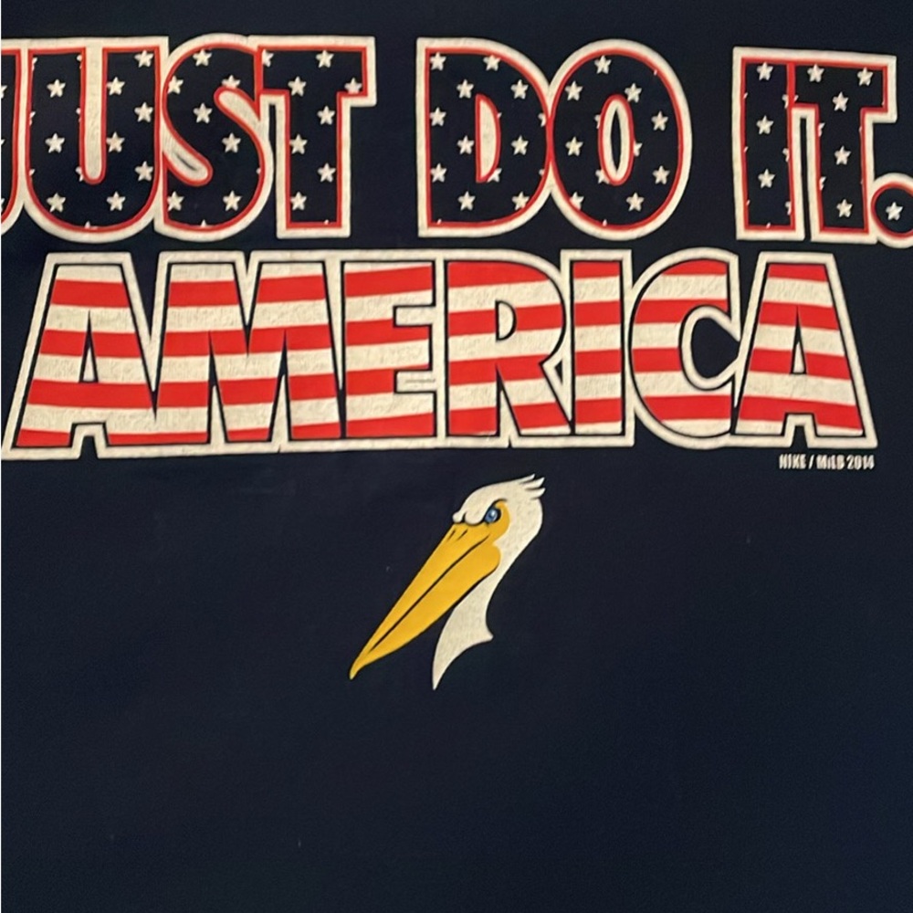 Nike Navy 'Just Do It' America Tee